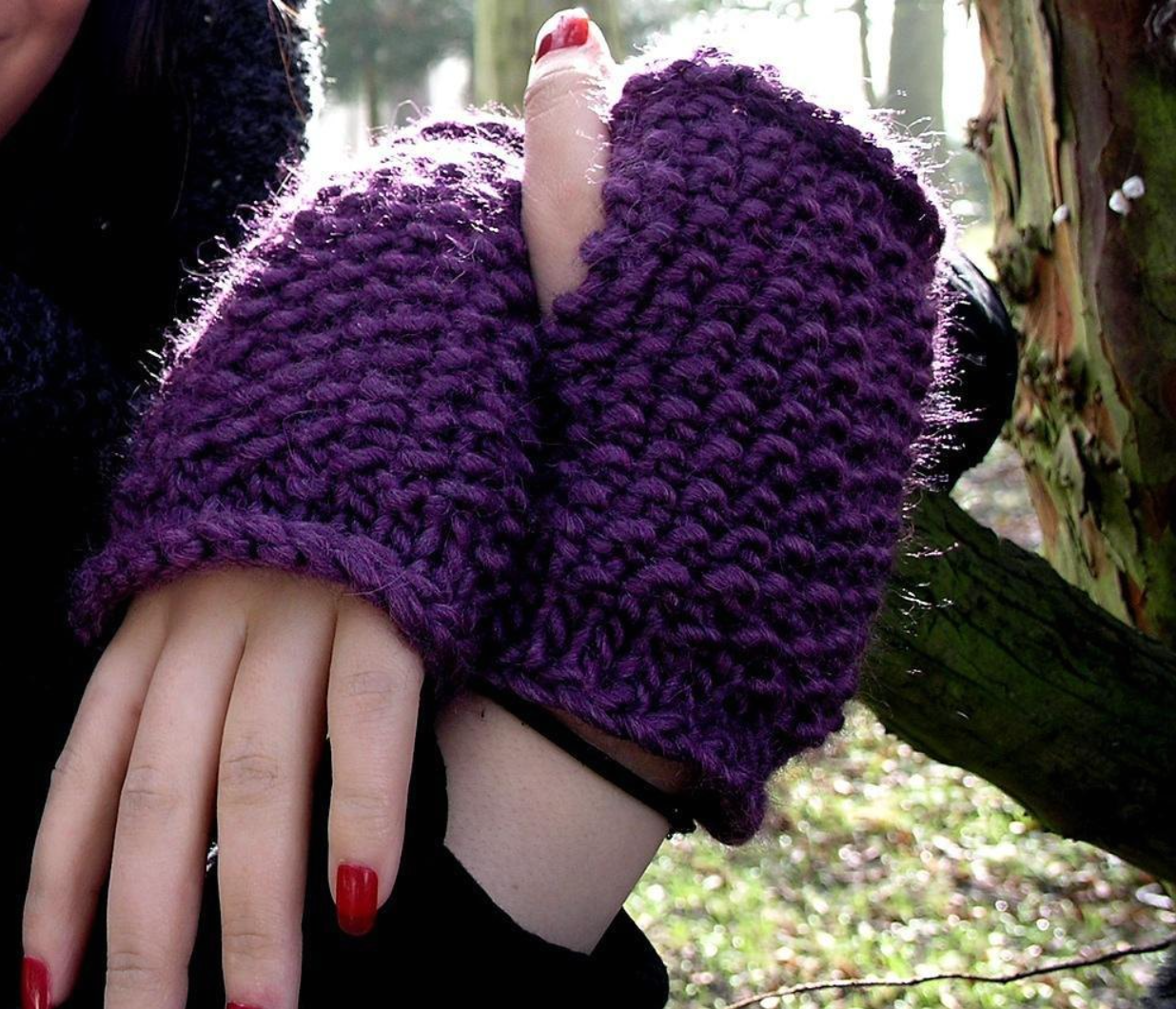 Harbour - Free gloves knitting pattern